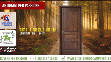 01 Post Facebook e Instagram 16.9 – Porta in legno massello – falegn Cascio Antonino