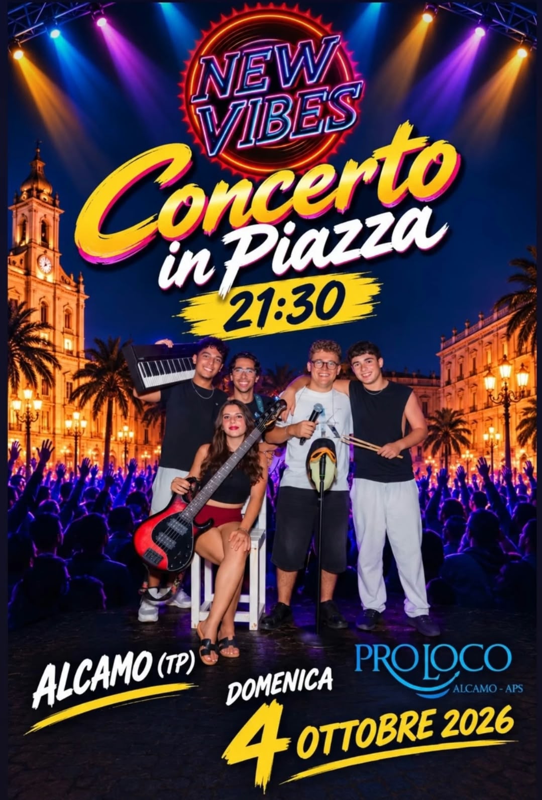 New Vibes Concerto in Piazza Ciullo Alcamo