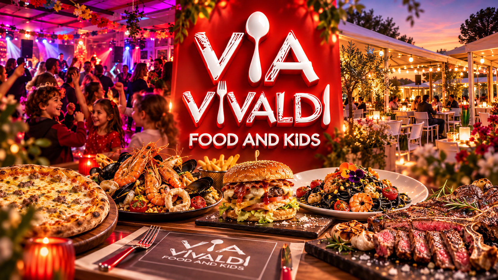Via Vivaldi Food and Kids