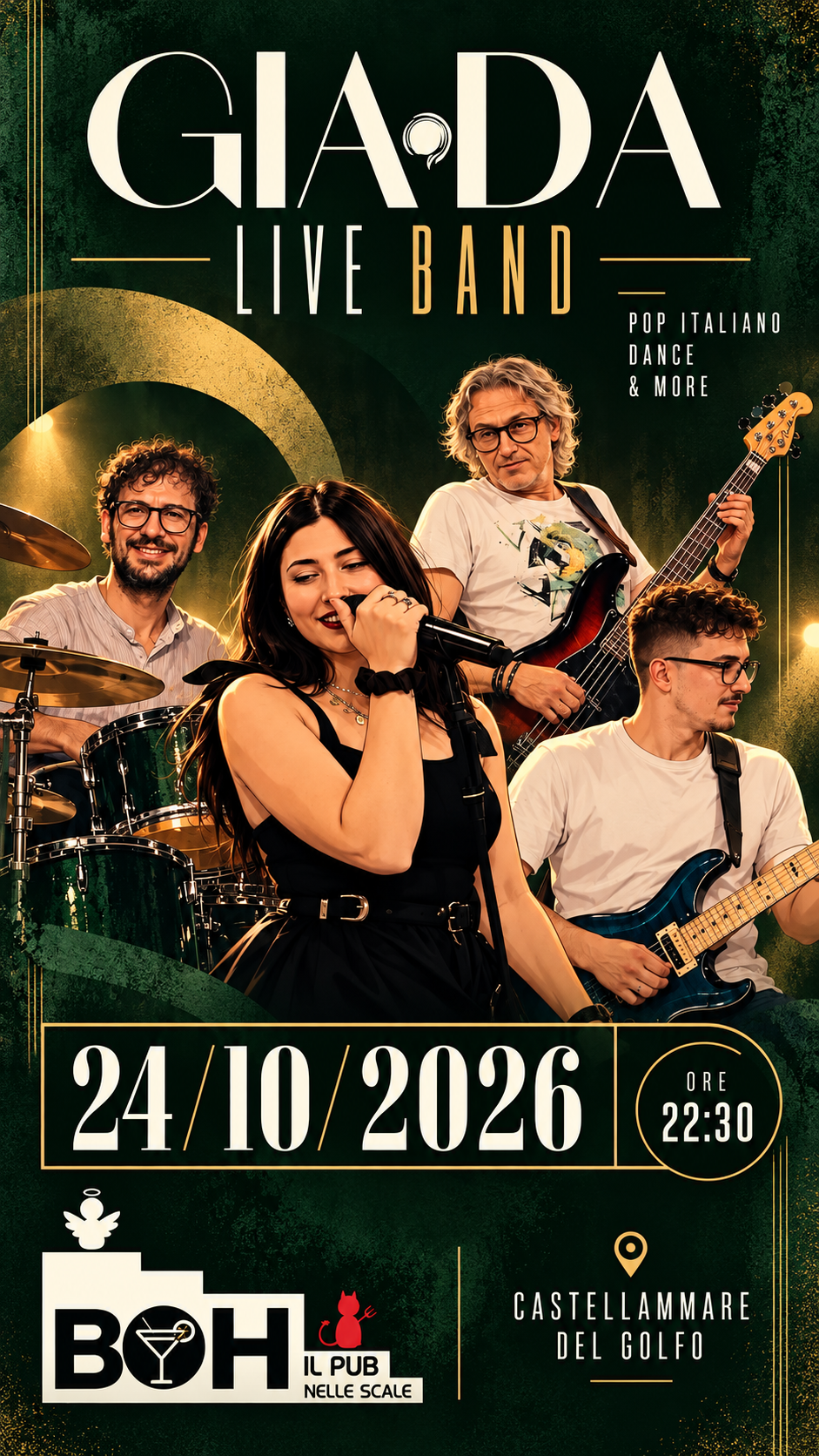 Gia.Da Live Band al Boh